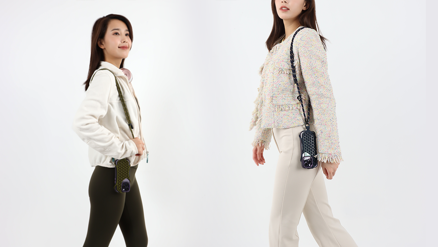 Mobile phone shell，Mobile Accessories，Hanging rope，Creative design，Portable，