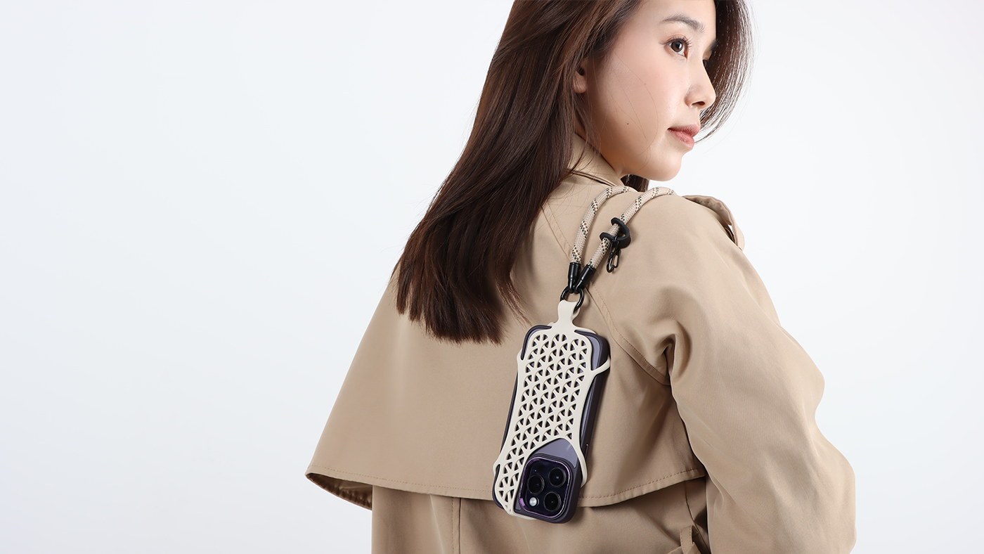 Mobile phone shell，Mobile Accessories，Hanging rope，Creative design，Portable，