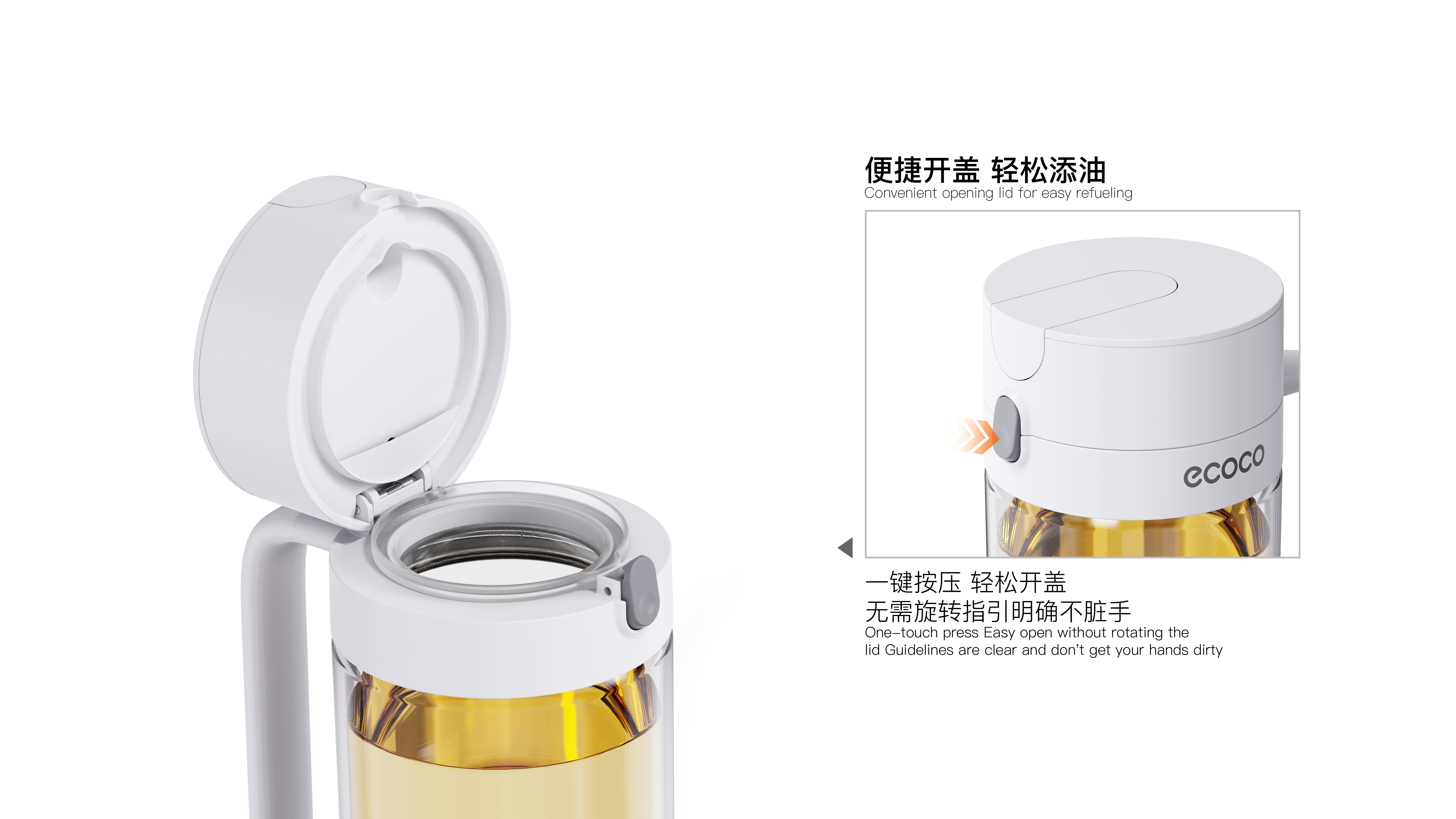 Oil pot，convenient，Efficient，Add oil，