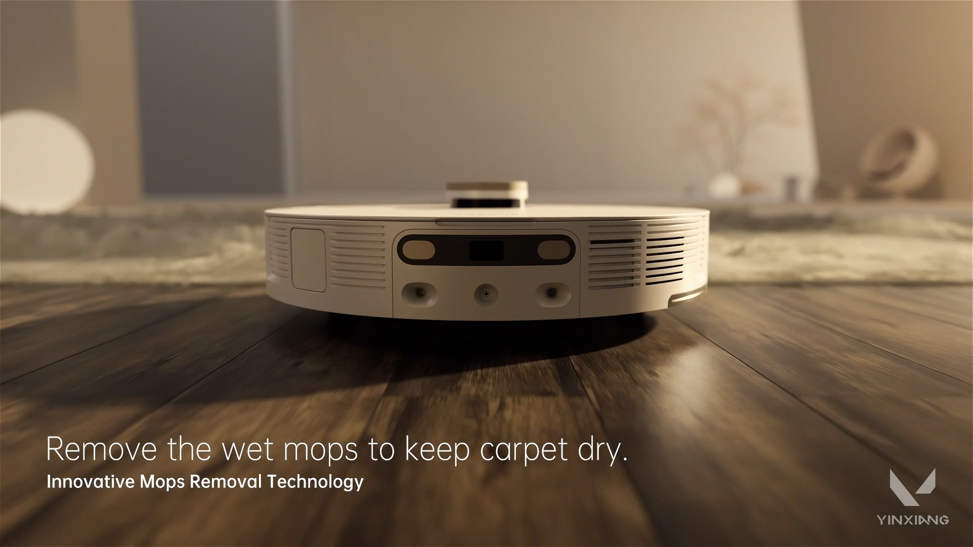 Sweeping robot，Three-dimensional advertising film，Product creativity，3D animation，Product process material，CG Publicity，Product modeling，Material Rendering，