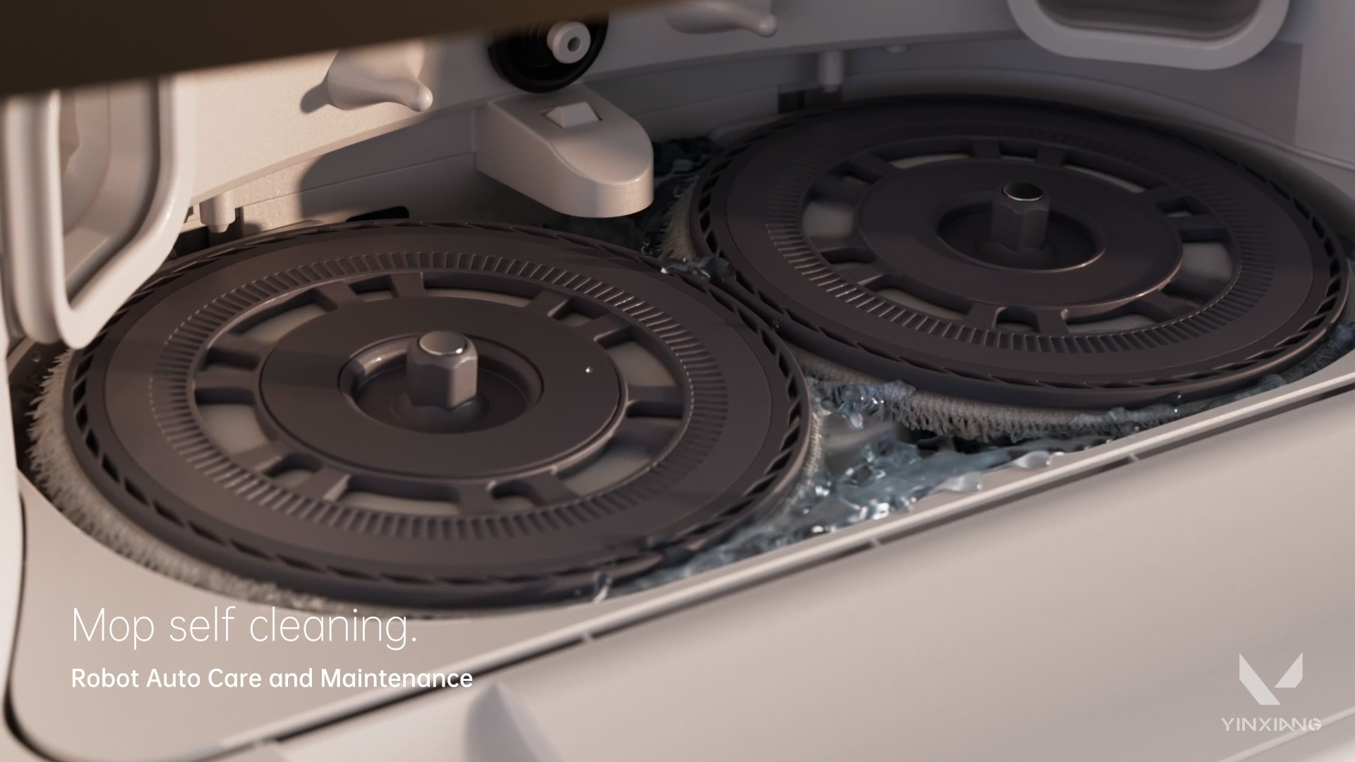 Sweeping robot，Three-dimensional advertising film，Product creativity，3D animation，Product process material，CG Publicity，Product modeling，Material Rendering，