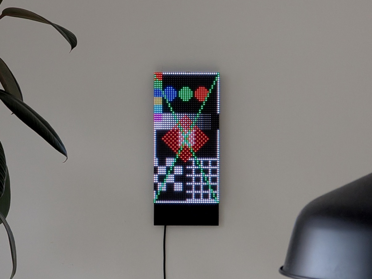 Alba Light Sculpture，Light and Shadow Art，LED Matrix，Light and Shadow Sculpture，