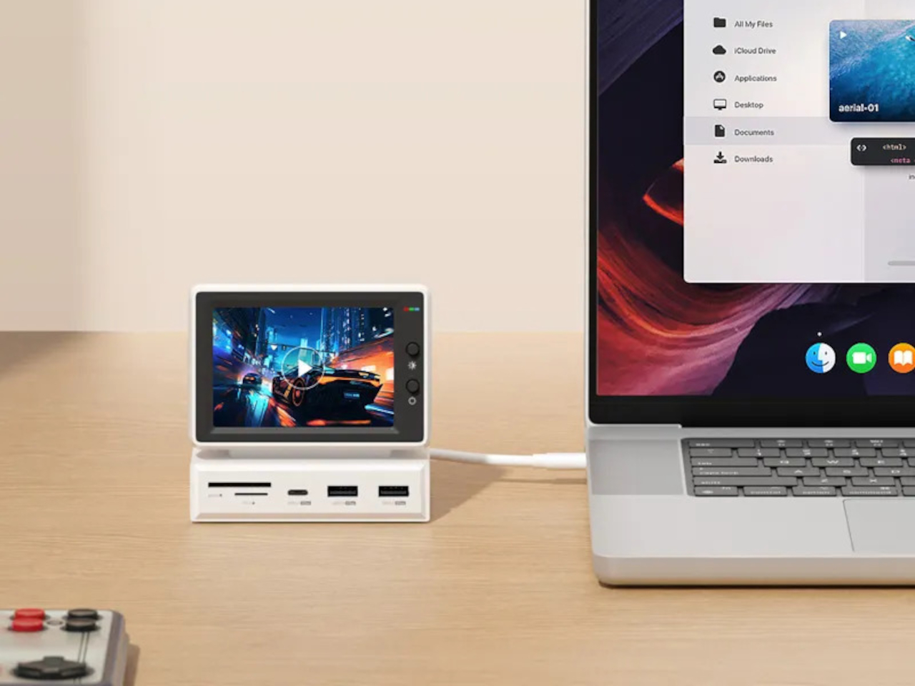 computer，Minimum horizontal bar height，Retro Design ，Port Expansion，Second Screen，