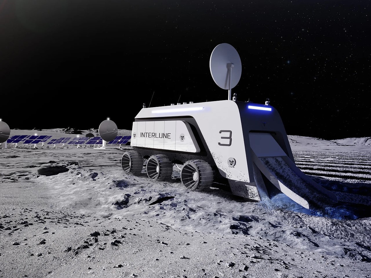 Moon Mining，Quantum Computing，Lunar Harvester，nuclear fusion，