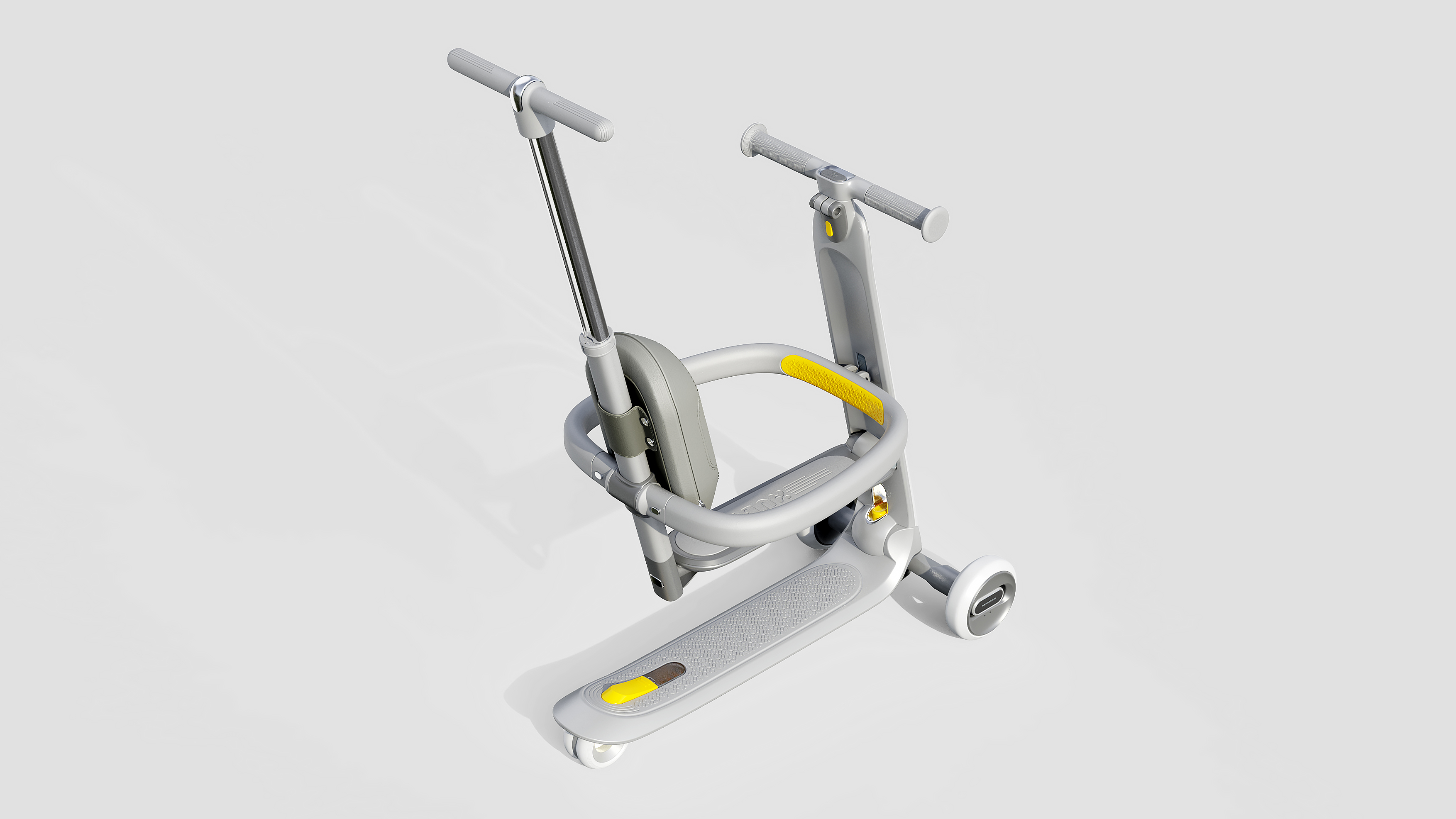 industrial design，product design，Creative design，Children's car design，Children's scooters，Waler cart，Baby walking artifact，