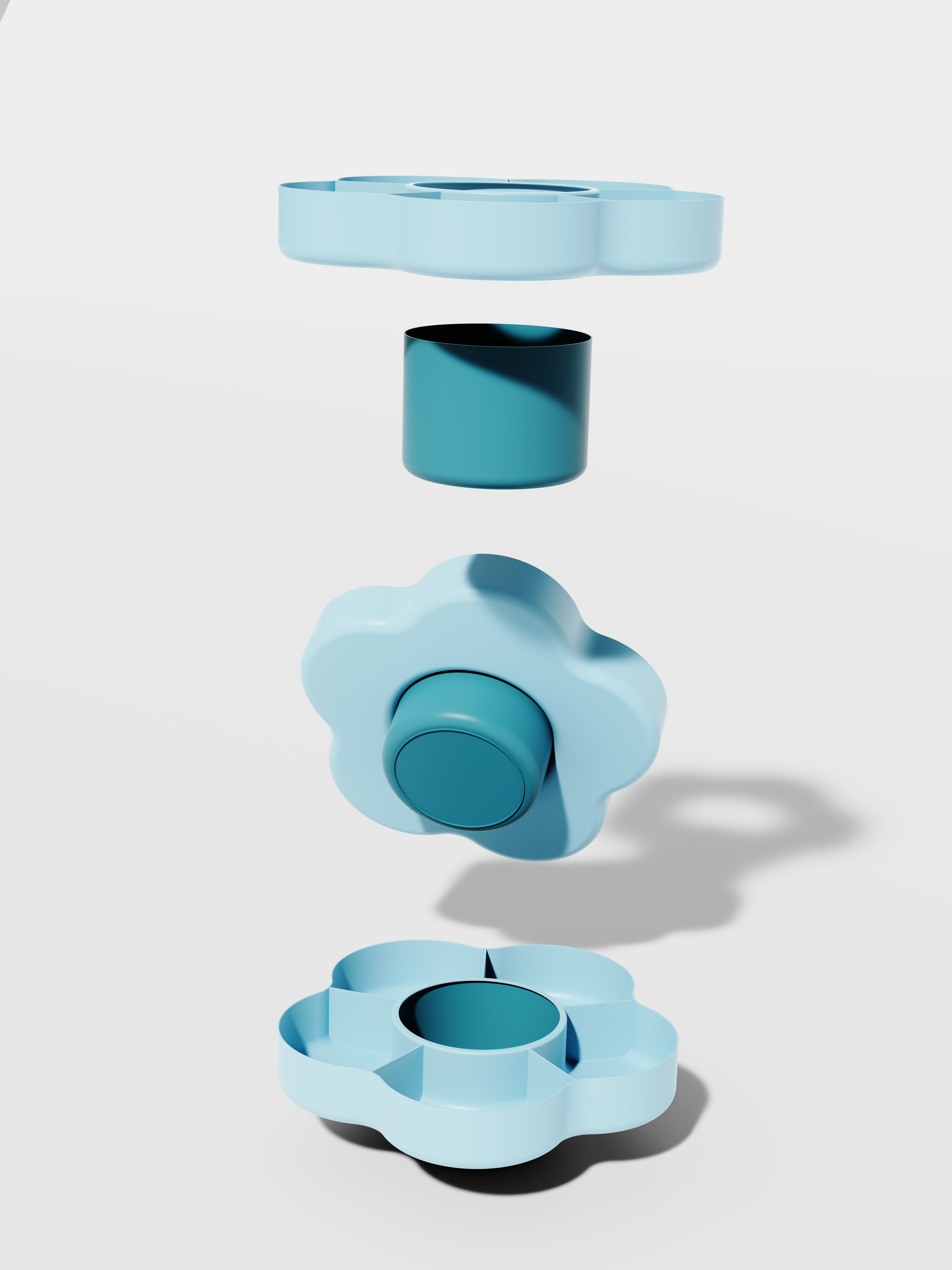 Original design，Storage tray design，snacks，flower，