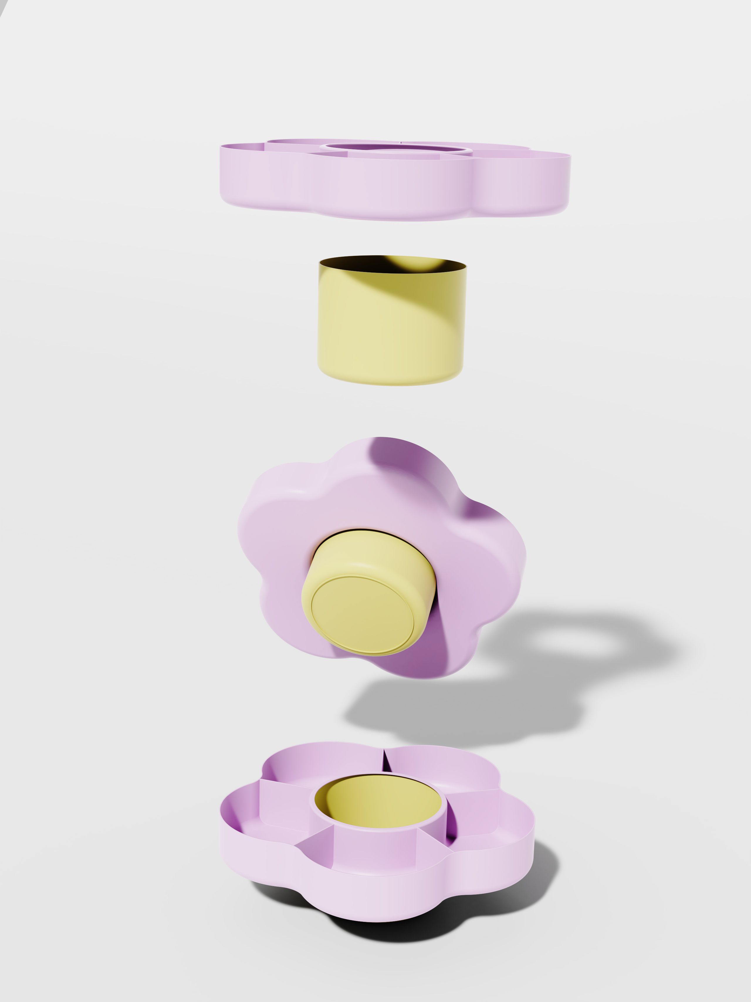 Original design，Storage tray design，snacks，flower，