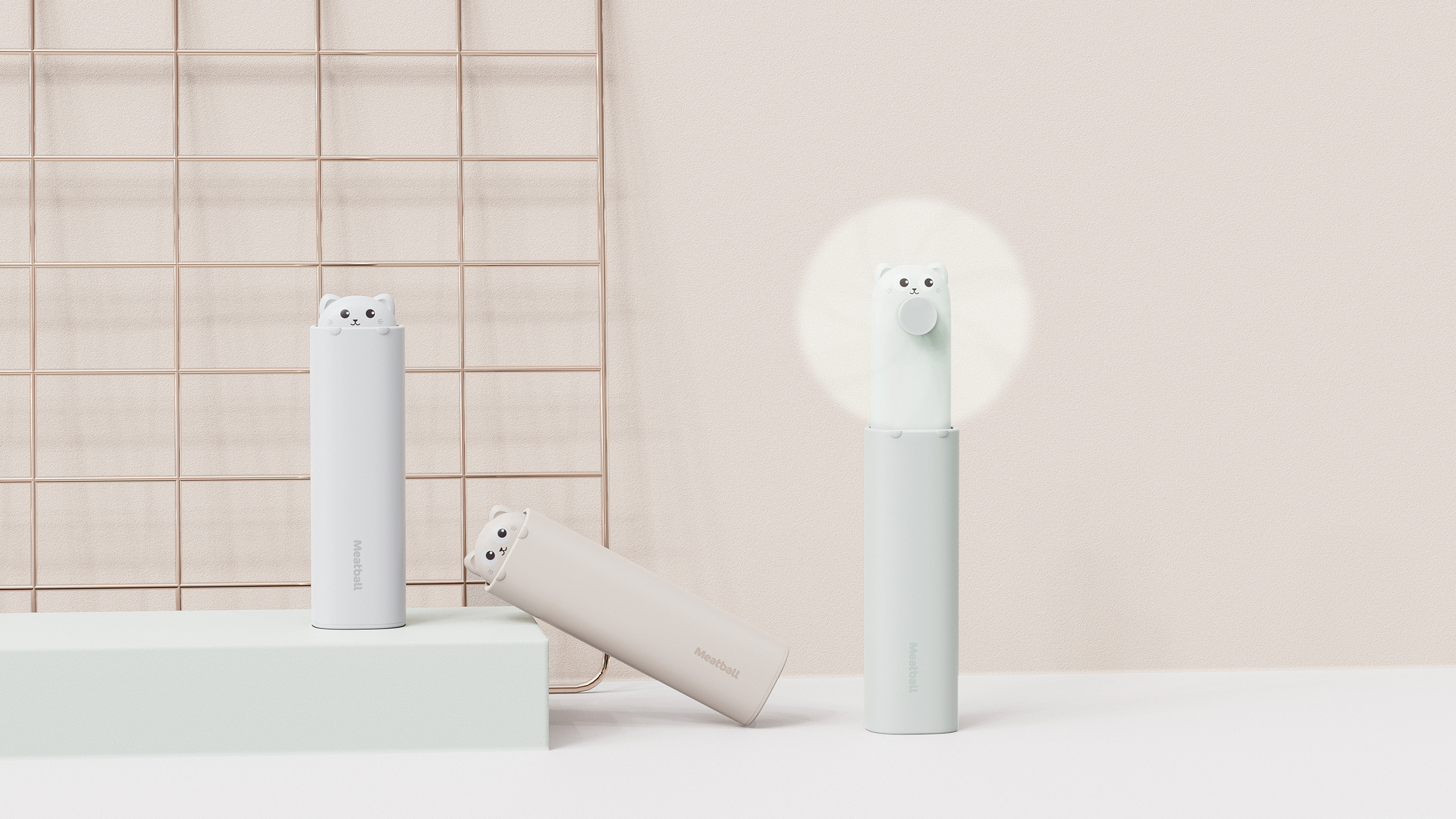 Handheld fan，Small fan，lovely，Portable fan，product design，