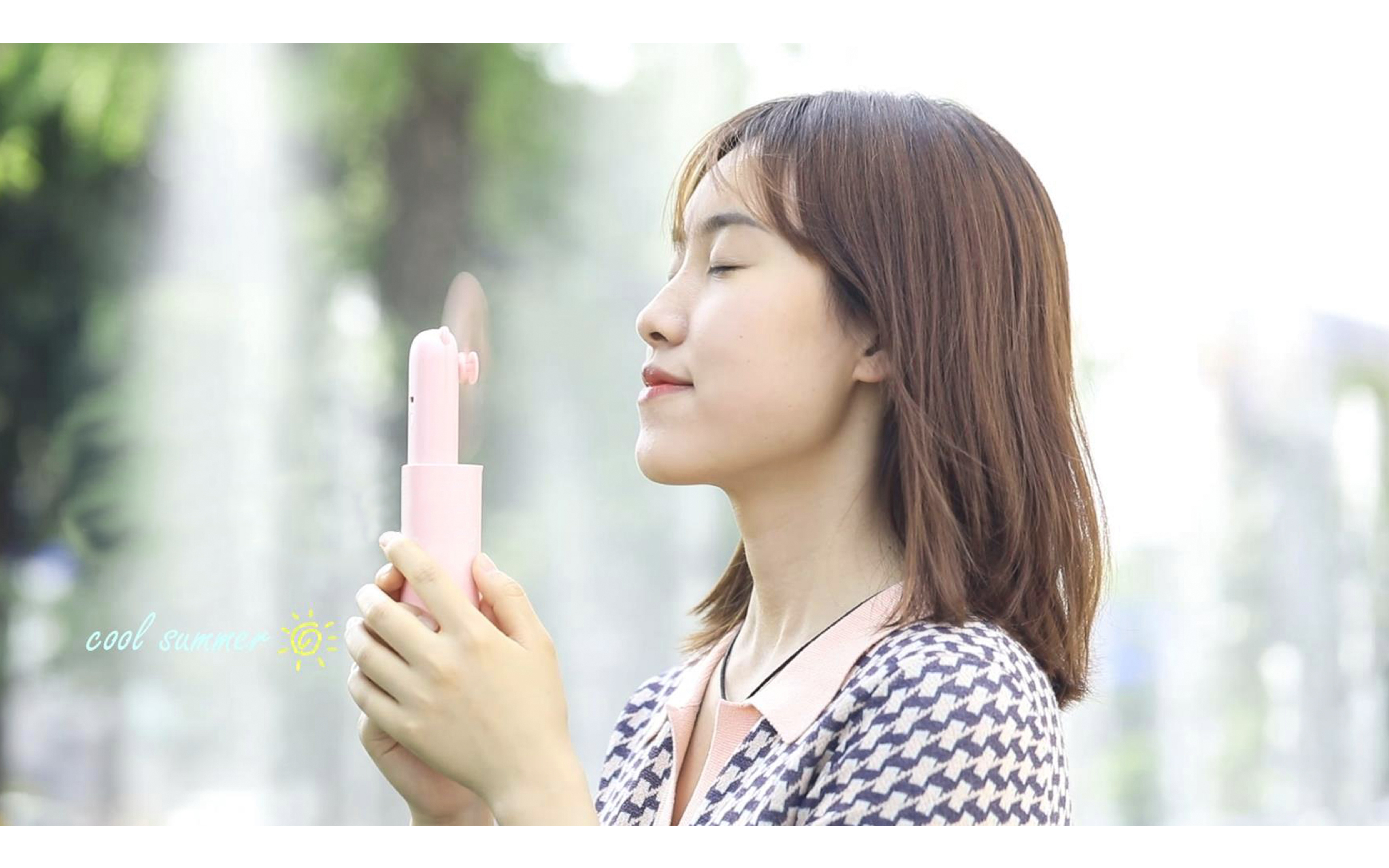 Handheld fan，Small fan，lovely，Portable fan，product design，