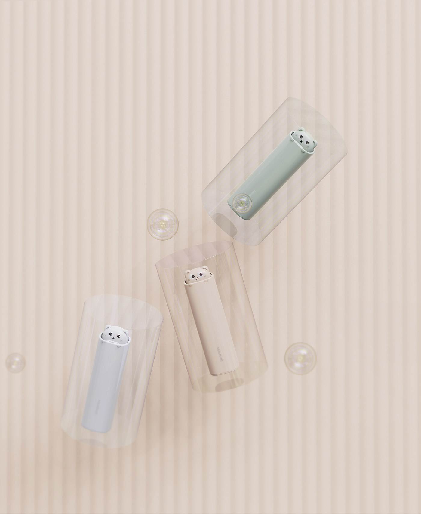Handheld fan，Small fan，lovely，Portable fan，product design，