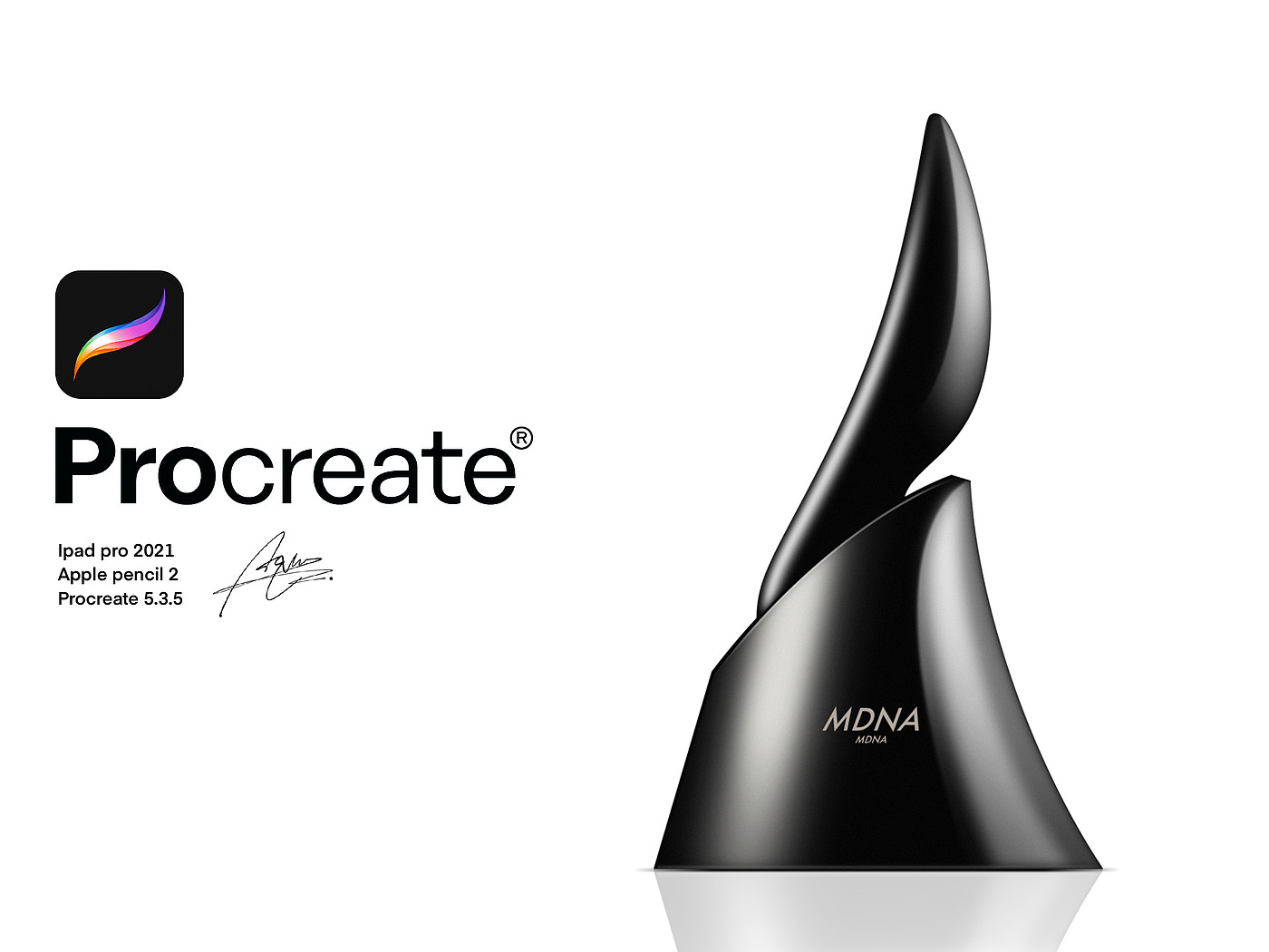 Procreate，industrial design，Ubee ，