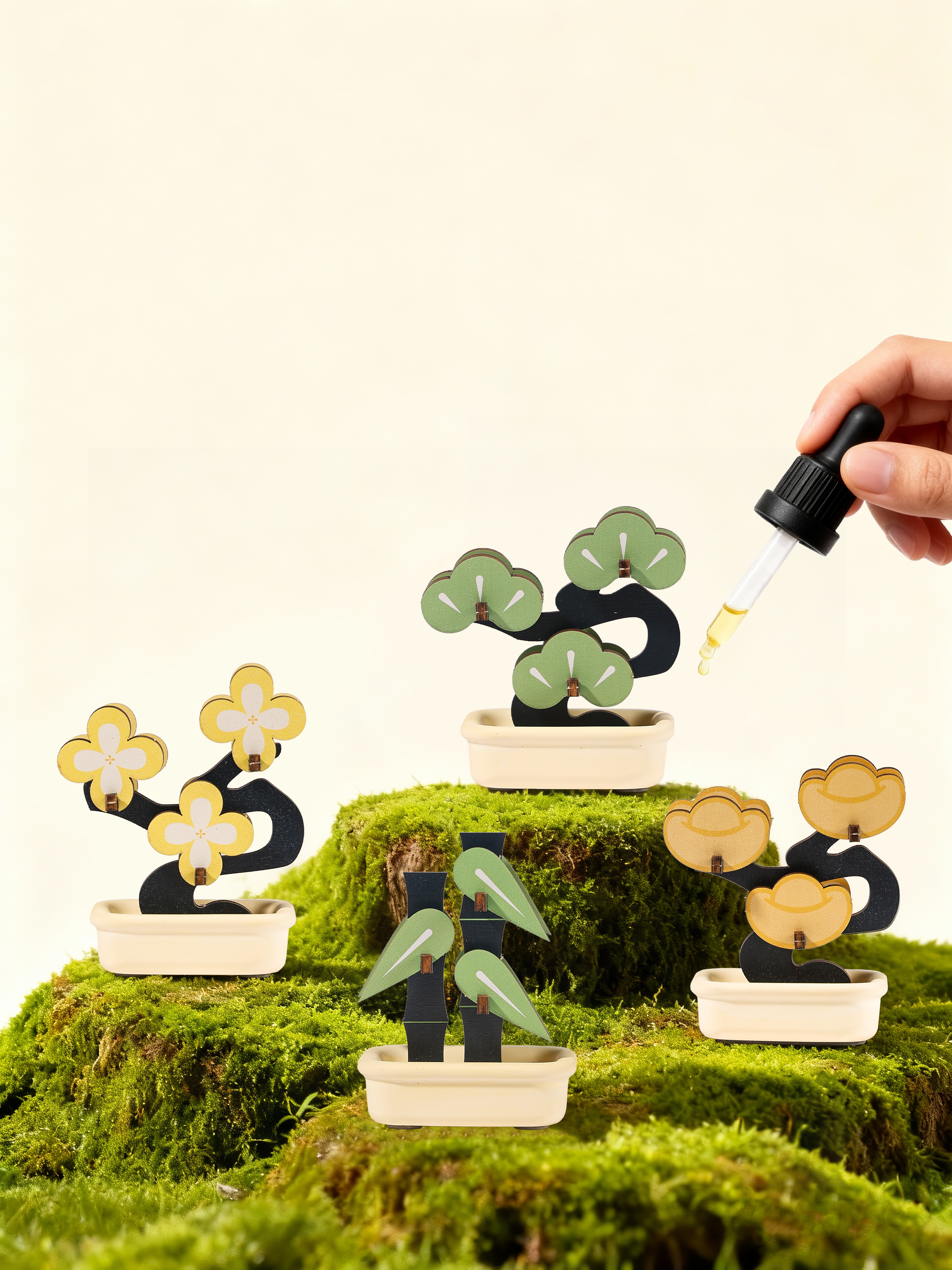 Cultural creation，Tabletop decoration，Pine，