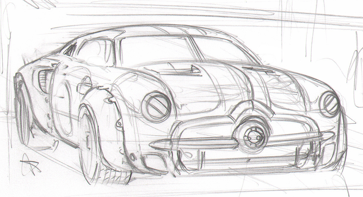 gt'49，industrial design，sketch，automobile，Hand drawn，
