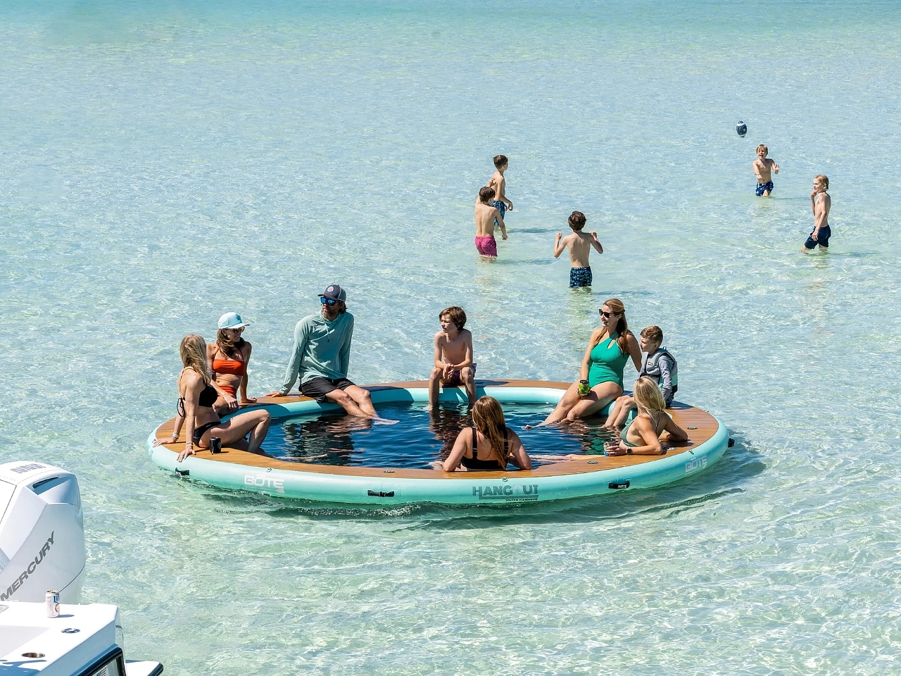 water hammock，Water leisure，floating island，Water entertainment，