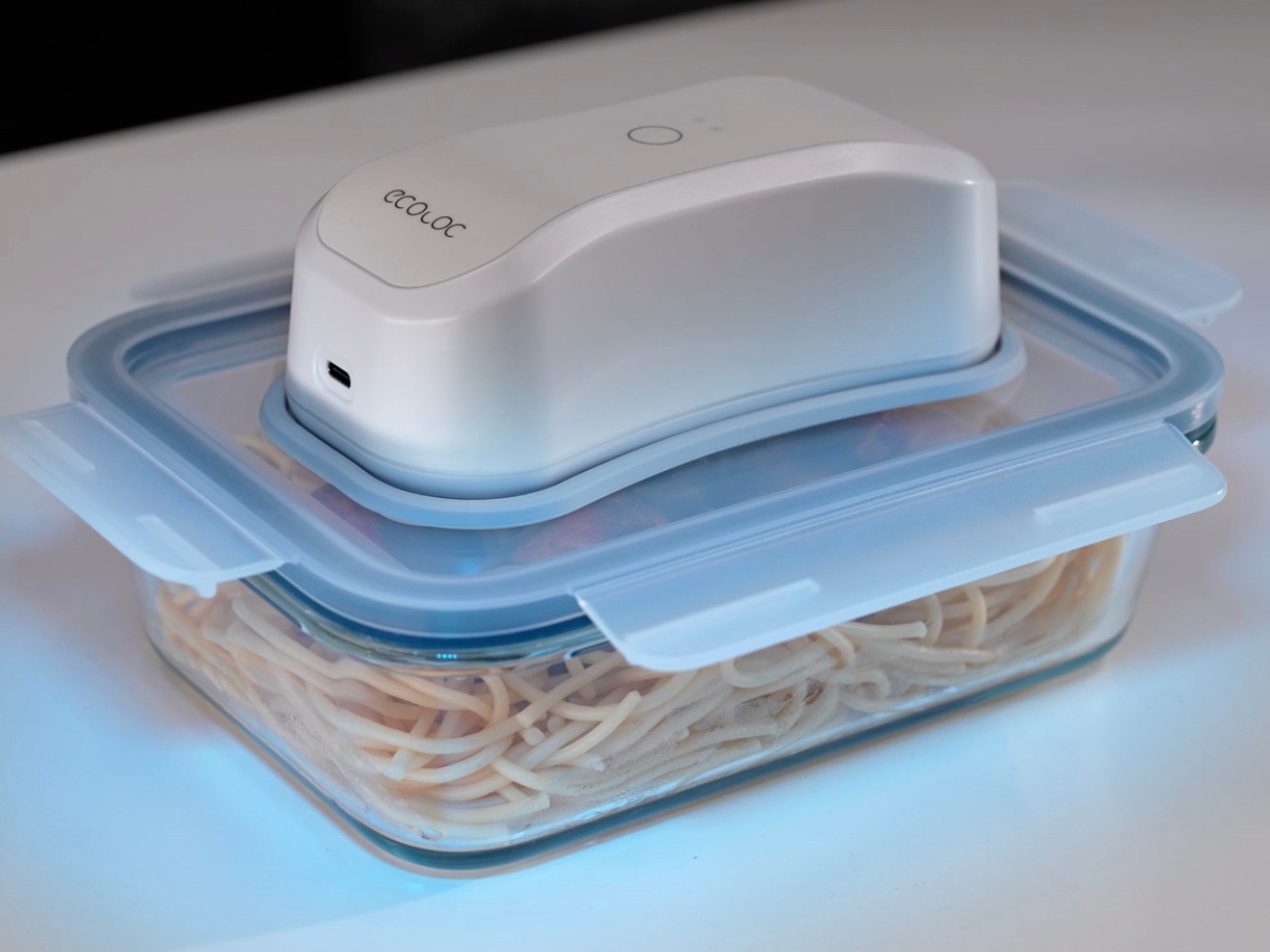 food container lid，Preservation，Food storage，UV-C，Ecoloc，