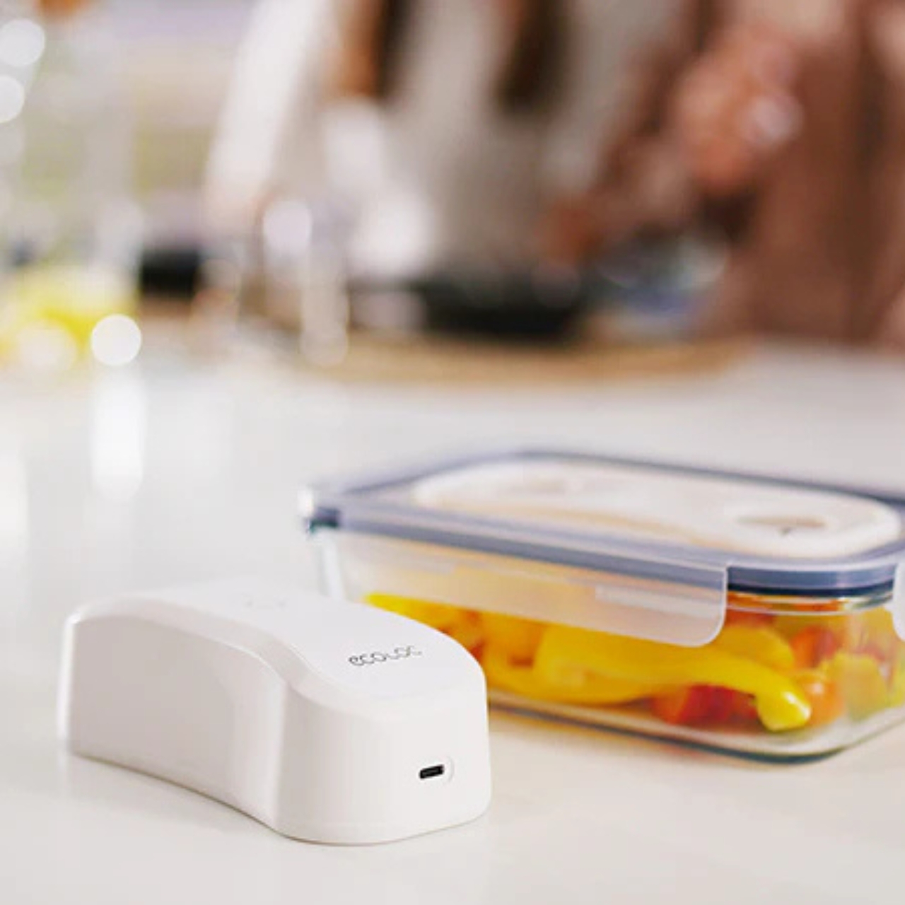 food container lid，Preservation，Food storage，UV-C，Ecoloc，