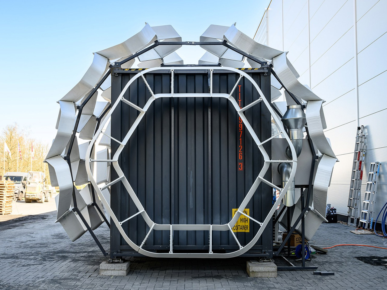 The Moon Training，Flexhab，luna，prefabricated container，Space life，