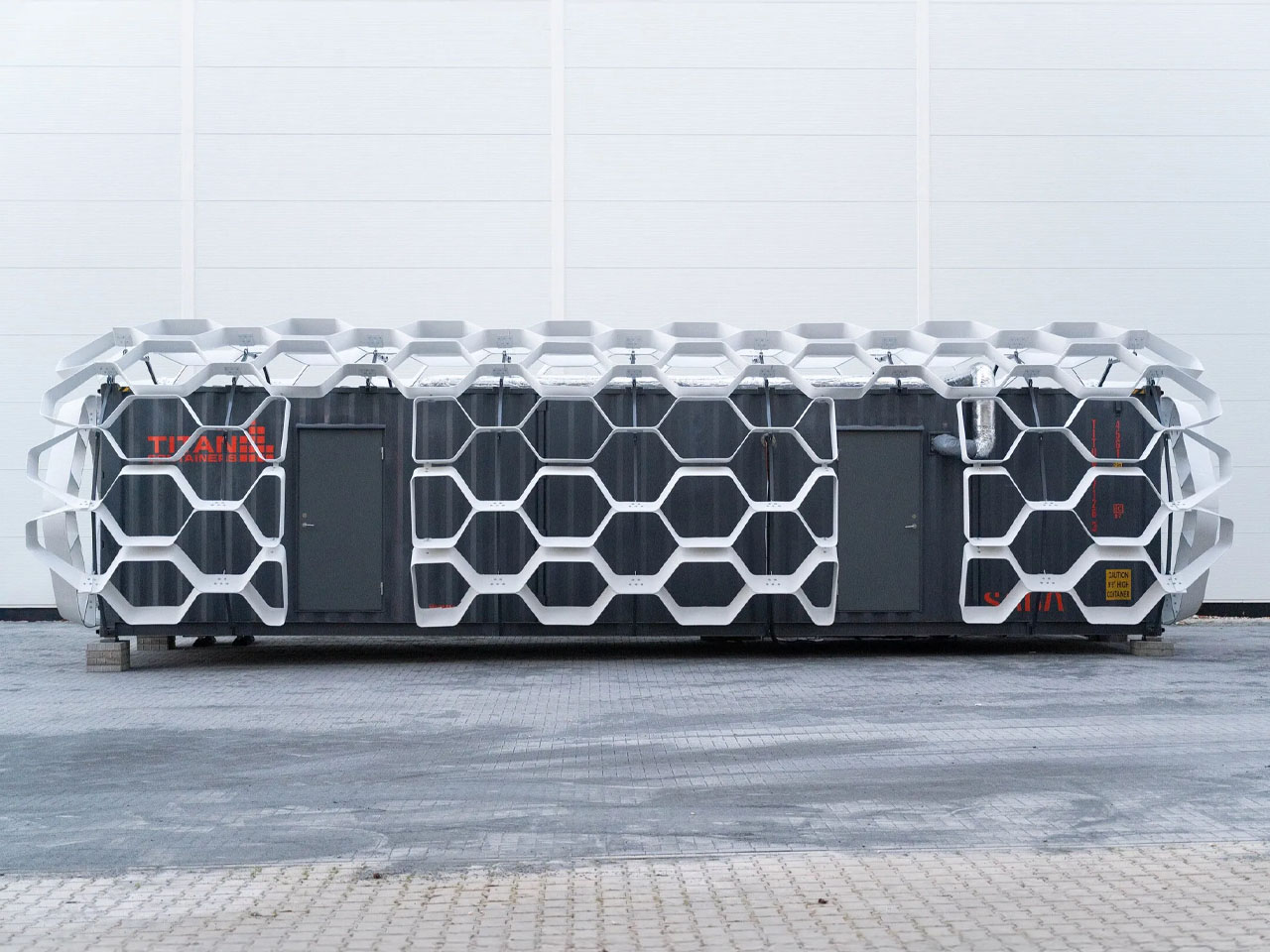 The Moon Training，Flexhab，luna，prefabricated container，Space life，