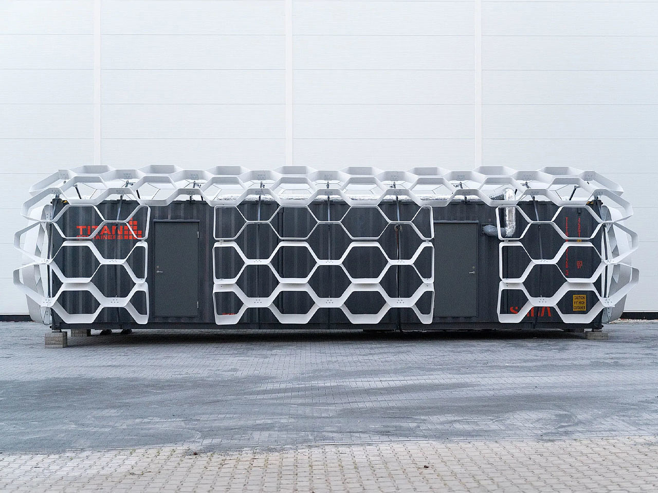 The Moon Training，Flexhab，luna，prefabricated container，Space life，