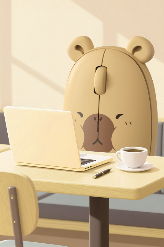 animal mouse，Cute pet strikes，Wireless mouse，lovely，Girl Mouse，