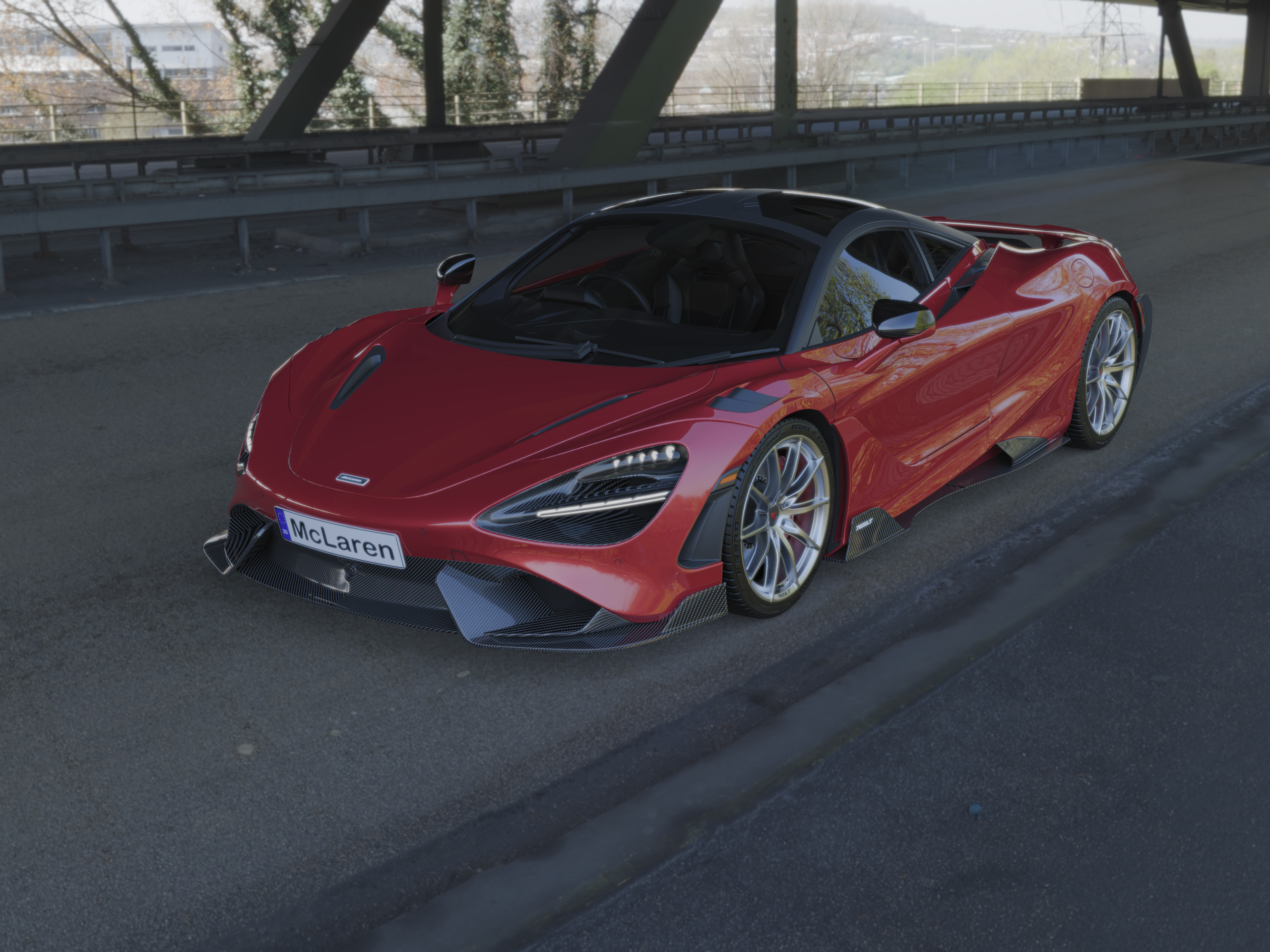 Sports car，Super car，Render，