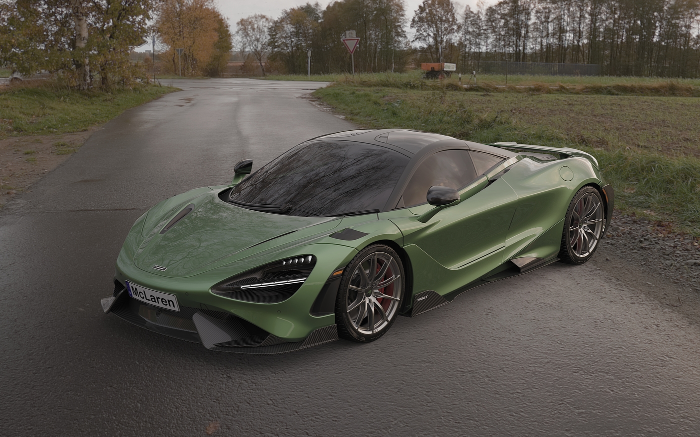 Sports car，Super car，Render，