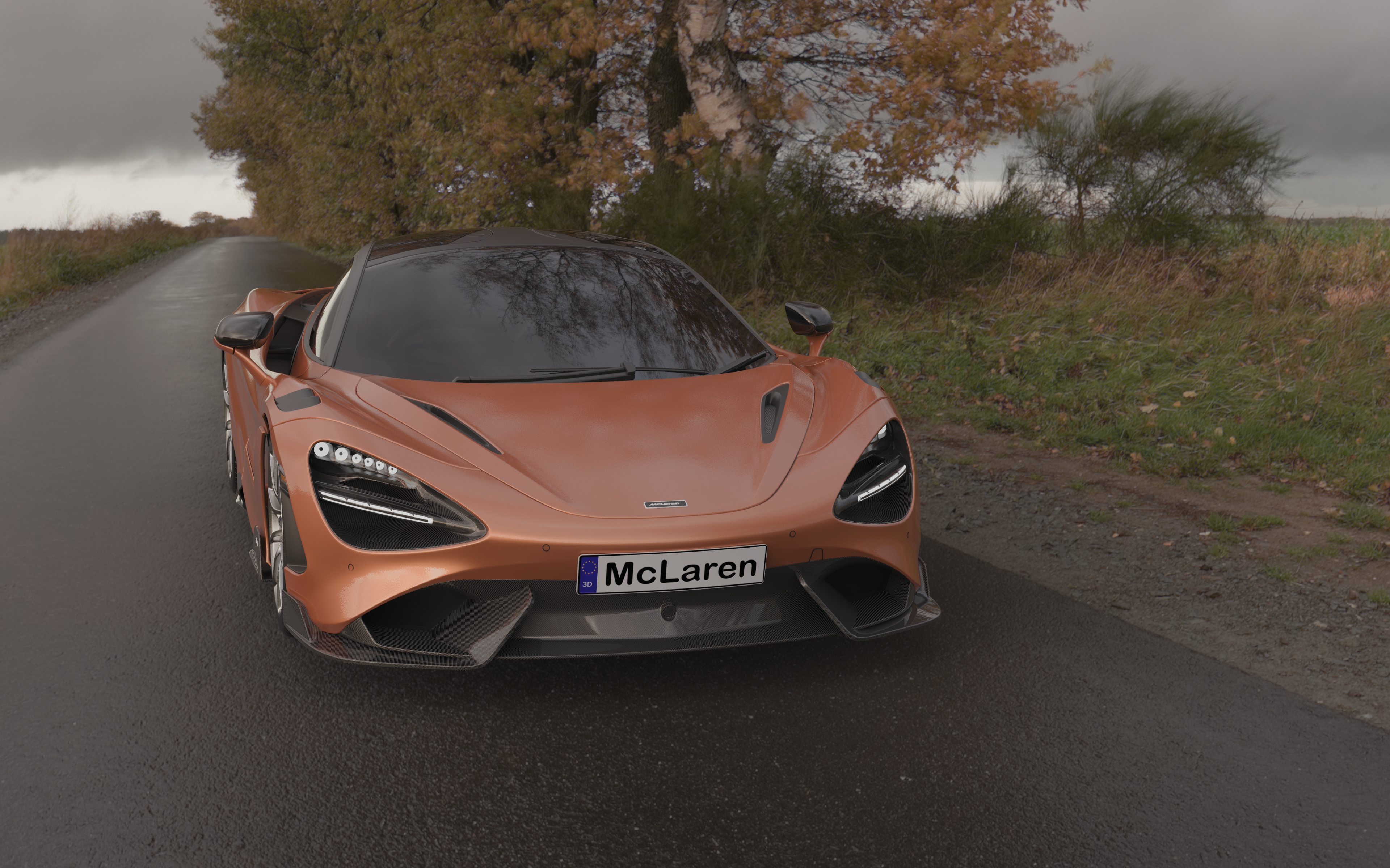 Sports car，Super car，Render，