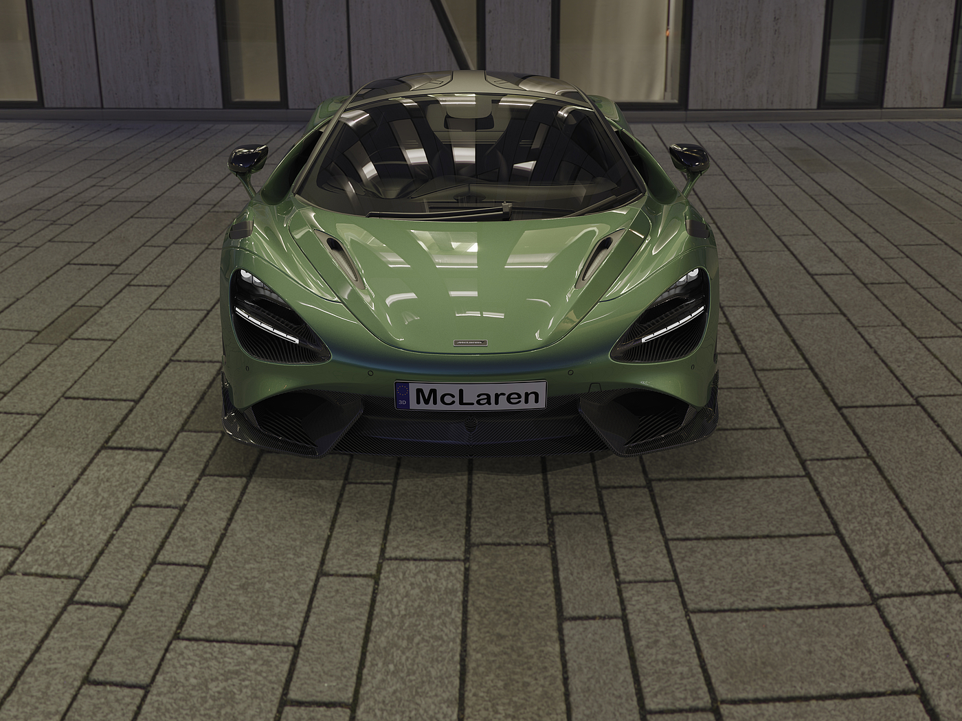 Sports car，Super car，Render，