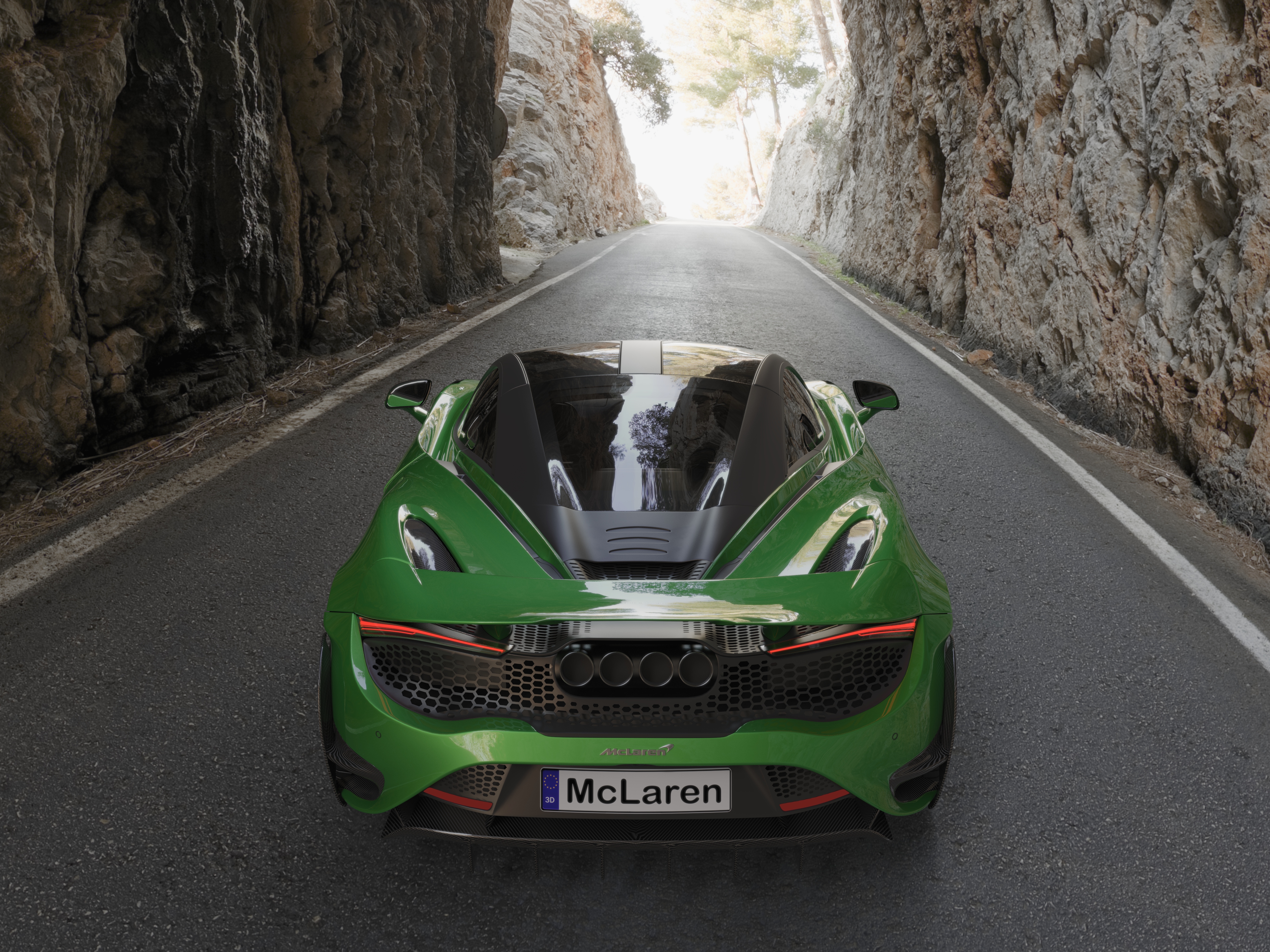 Sports car，Super car，Render，