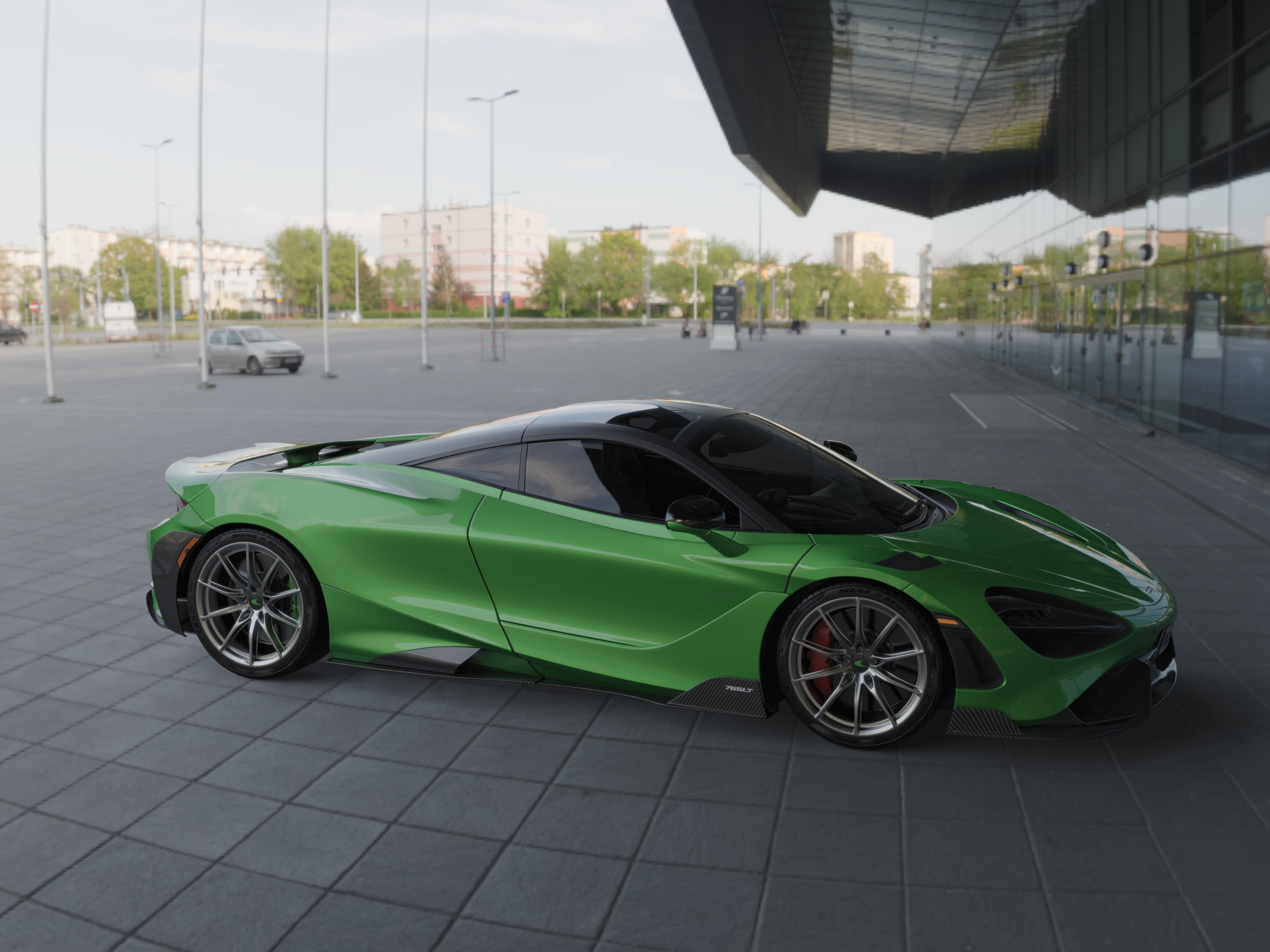 Sports car，Super car，Render，