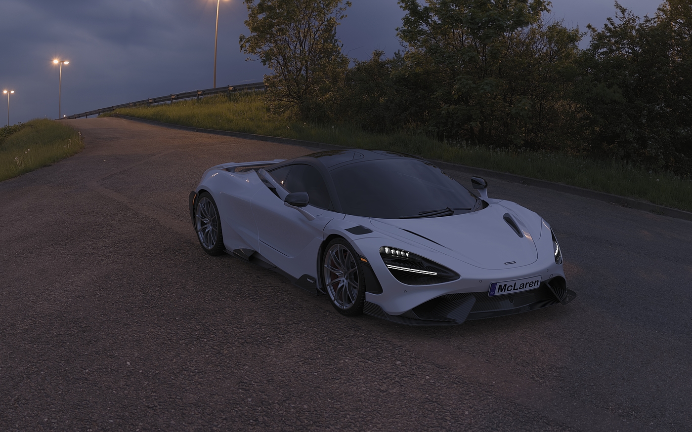Sports car，Super car，Render，