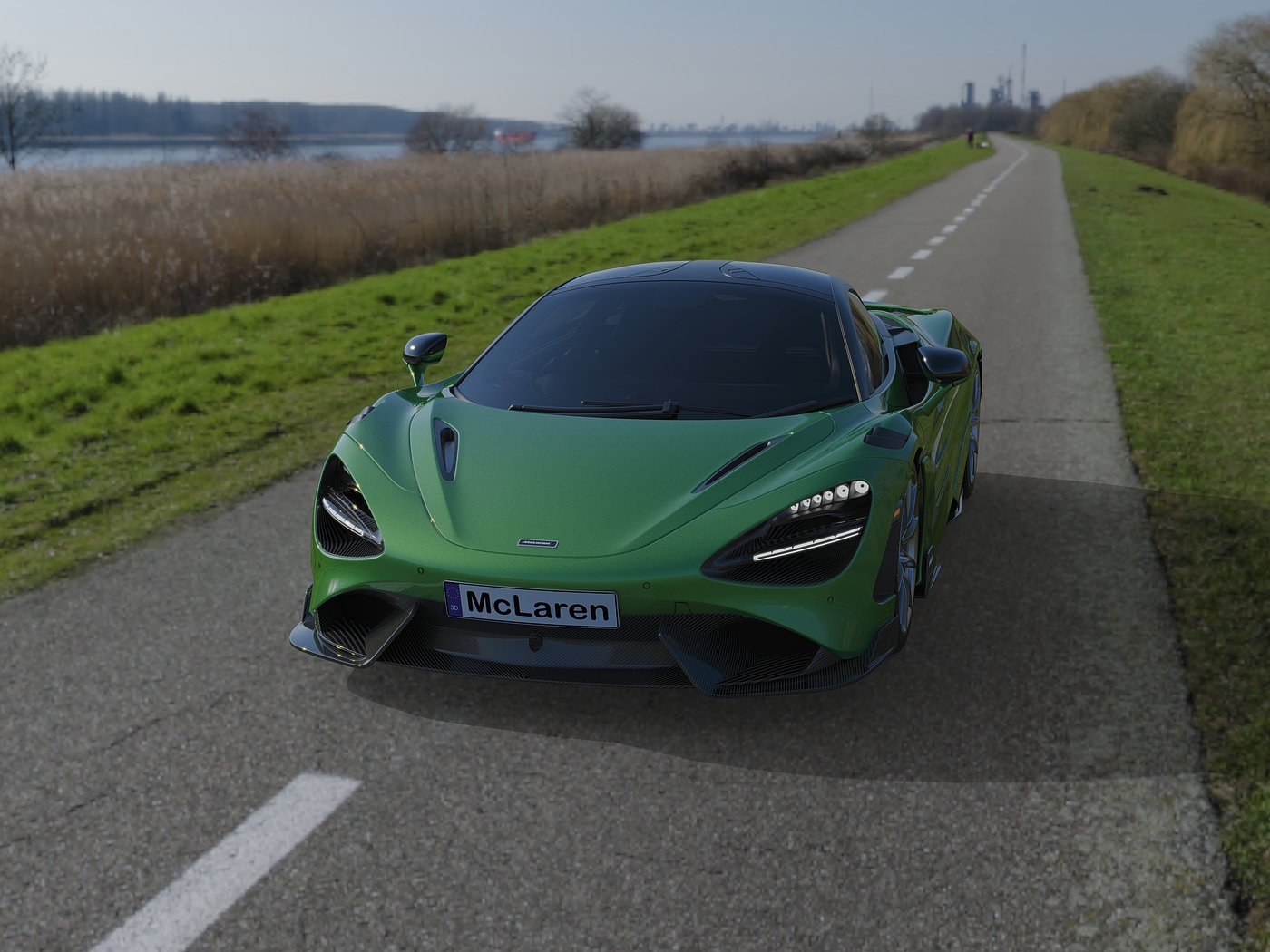 Sports car，Super car，Render，
