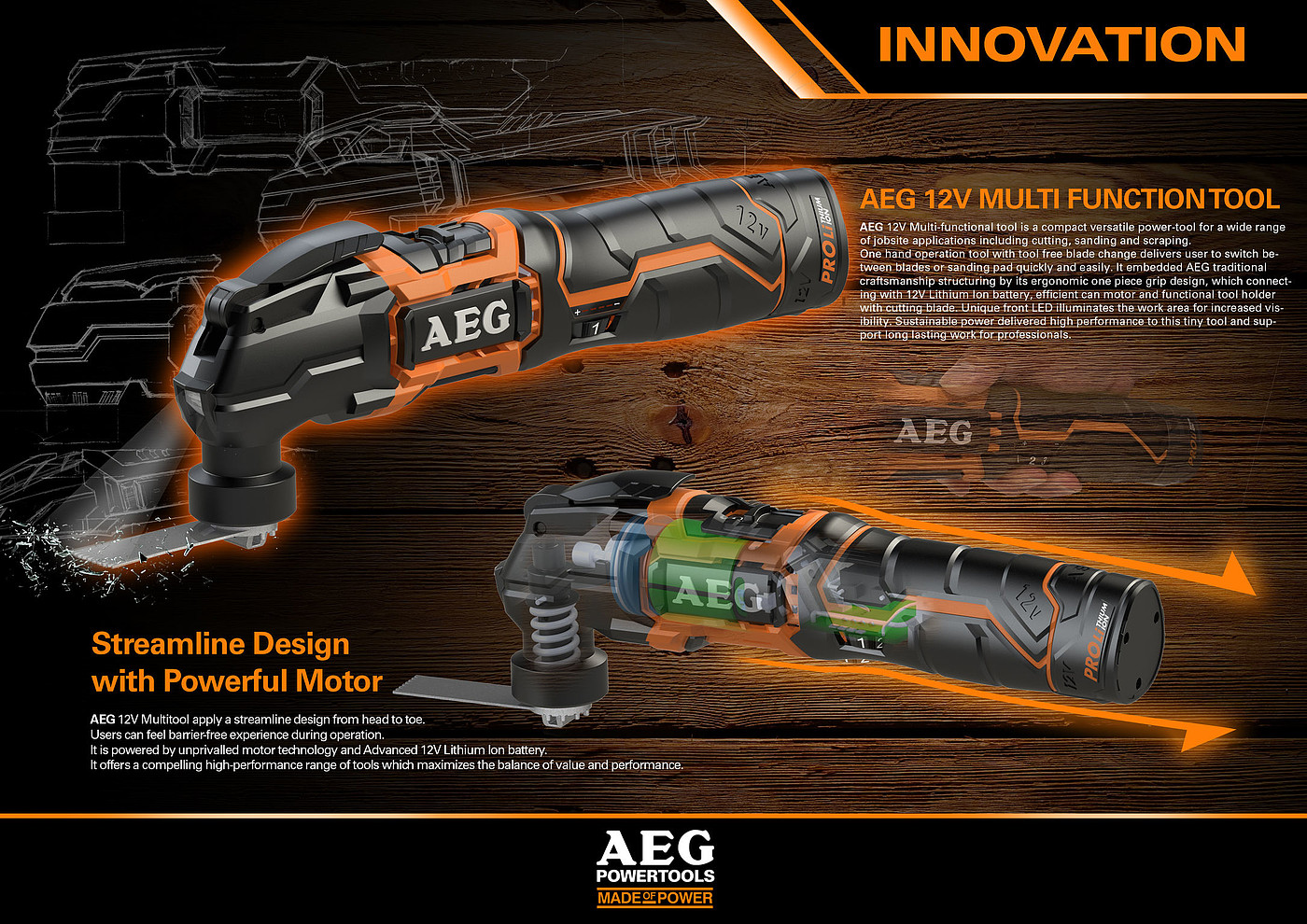 2018if Award，industrial design，AEG，Electric tool，