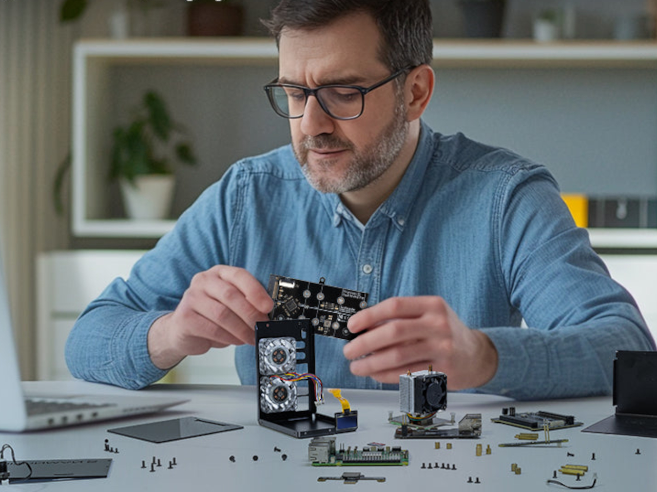 Desktop Chassis，Mini host，PocketMate，Active heat dissipation，Raspberry Pi，