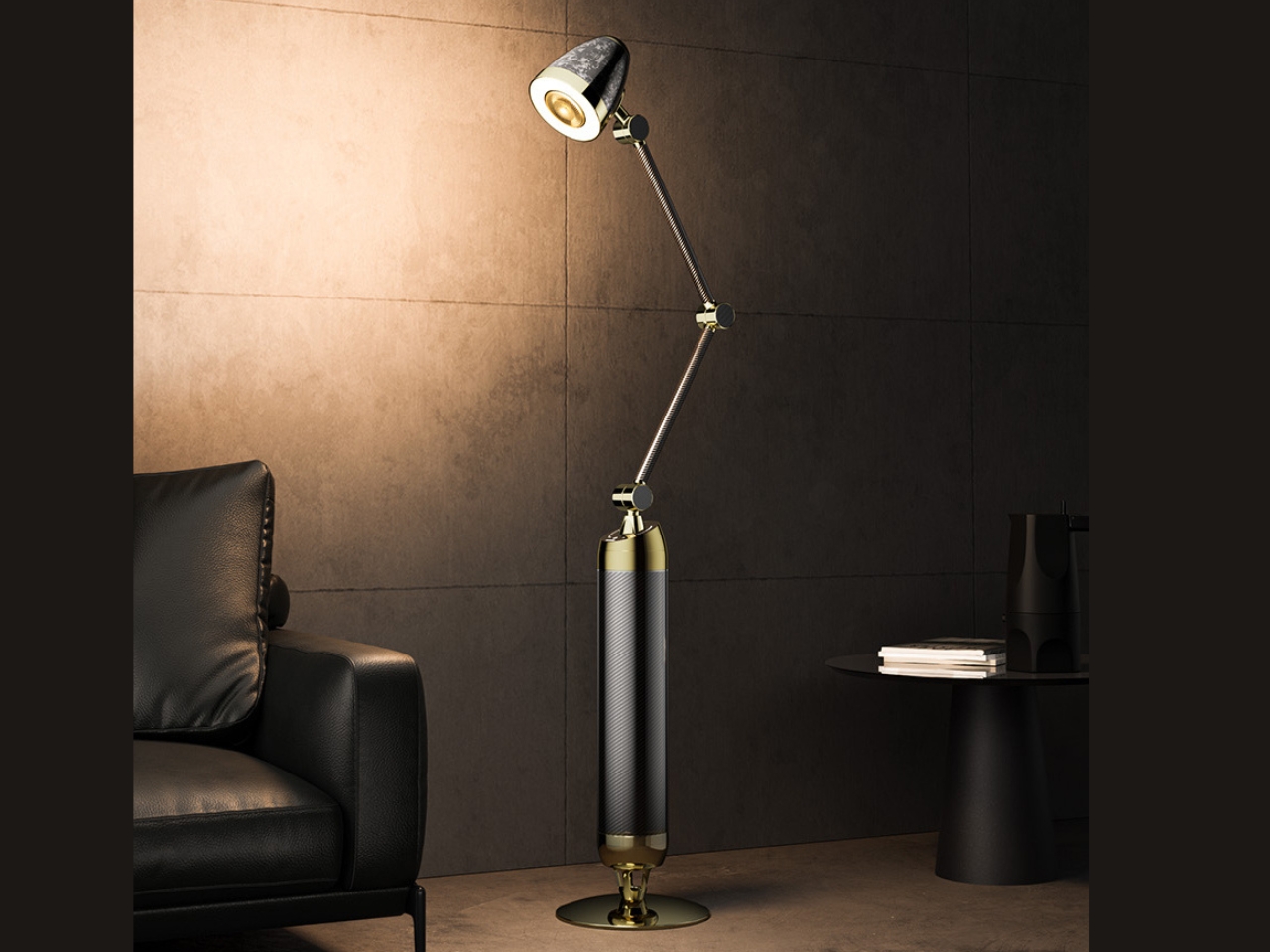 aurora，Acousto-optic integration，Intelligent atmosphere lamp，Floor lamp，Spatial Audio，