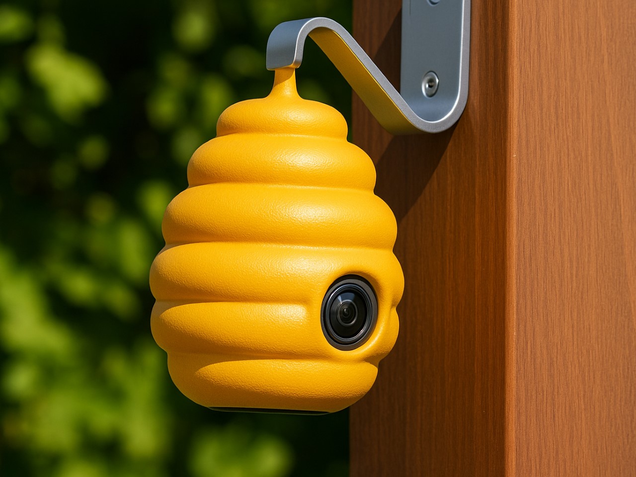 Hive camera，camouflage monitoring，Outdoor Security，ecological design ，solar energy，