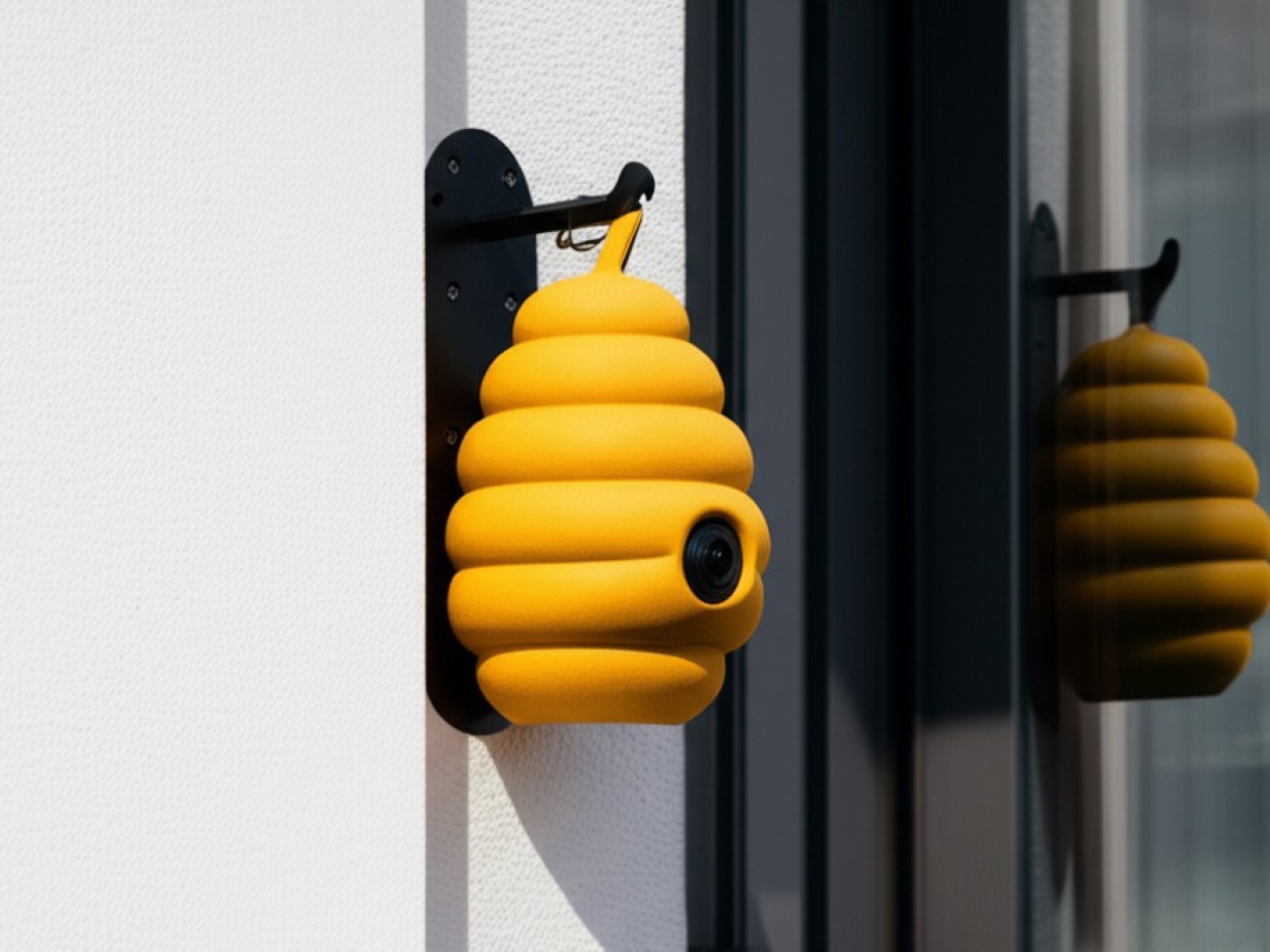 Hive camera，camouflage monitoring，Outdoor Security，ecological design ，solar energy，