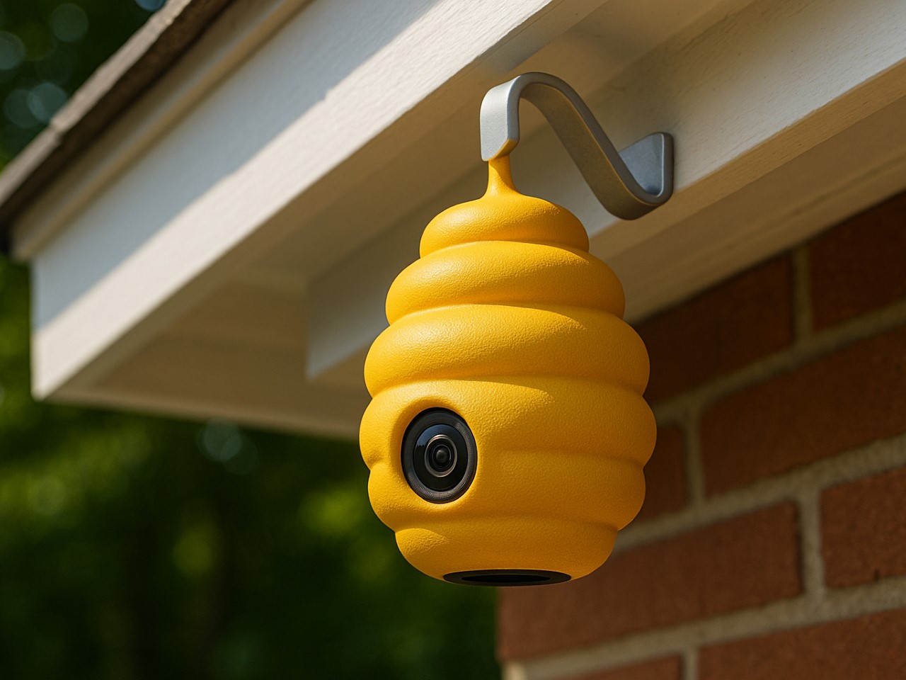 Hive camera，camouflage monitoring，Outdoor Security，ecological design ，solar energy，