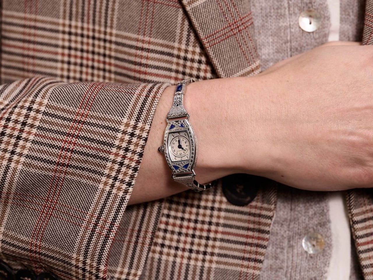 Baoluhua，Art Deco，Limited mechanical watch，Geometric Case，Favourite Level，