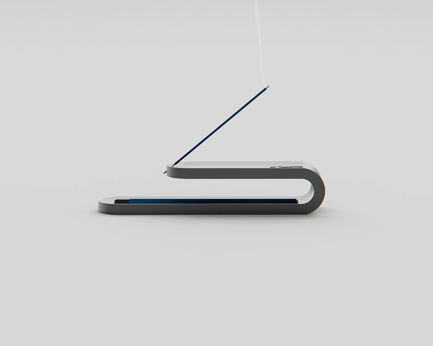 CNC aluminum incense insert，Minimalist incense seat，Anti-roll ash trough，Modern incense，Metal Crafts，