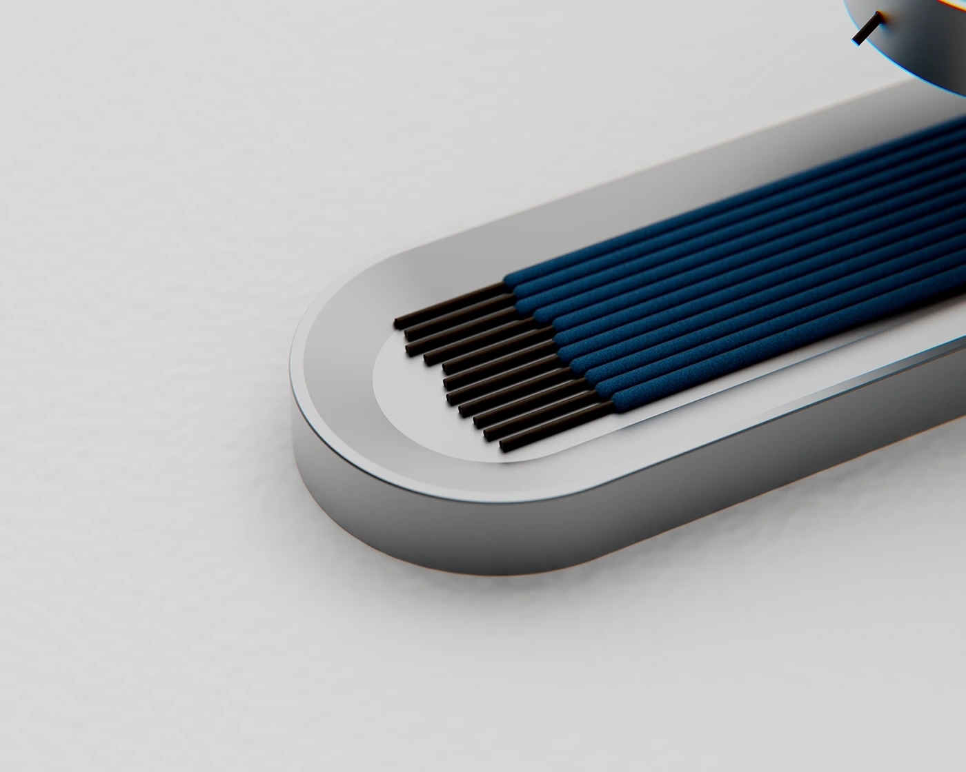 CNC aluminum incense insert，Minimalist incense seat，Anti-roll ash trough，Modern incense，Metal Crafts，