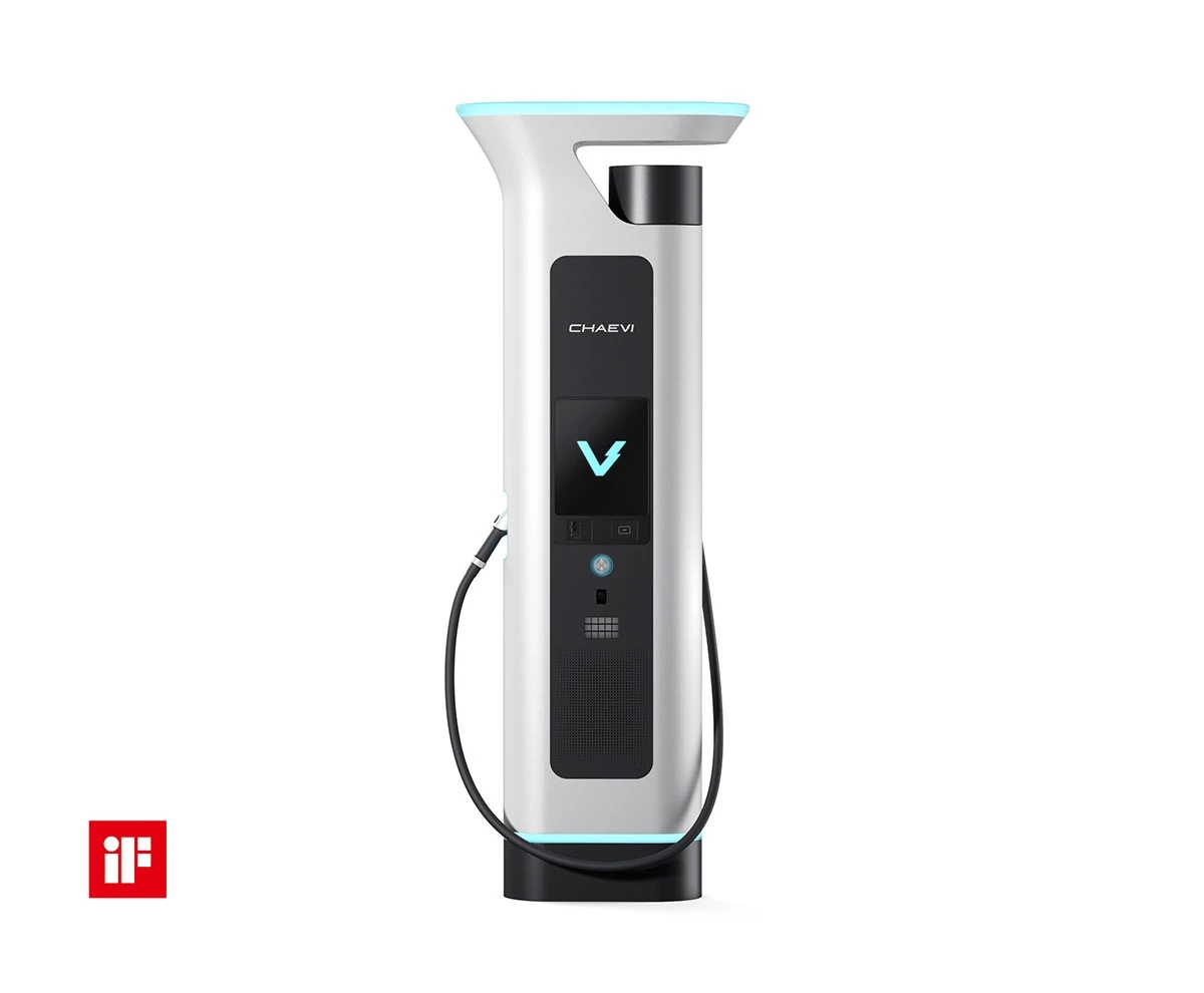 Highconic，350 kW overcharge，camera，V-shaped design，If design award，