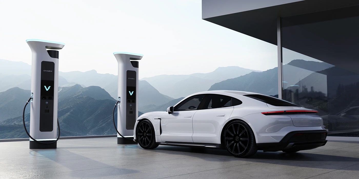 Highconic，350 kW overcharge，camera，V-shaped design，If design award，