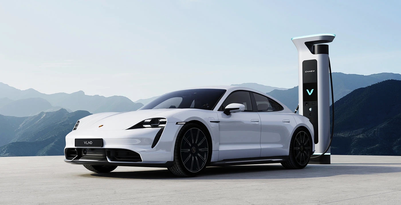 Highconic，350 kW overcharge，camera，V-shaped design，If design award，