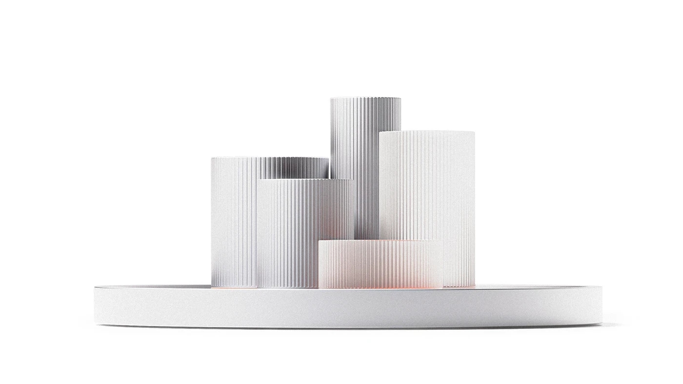 Desktop storage，modularization，Aluminum extrusion profile，Functional Aesthetics，Ordinare，