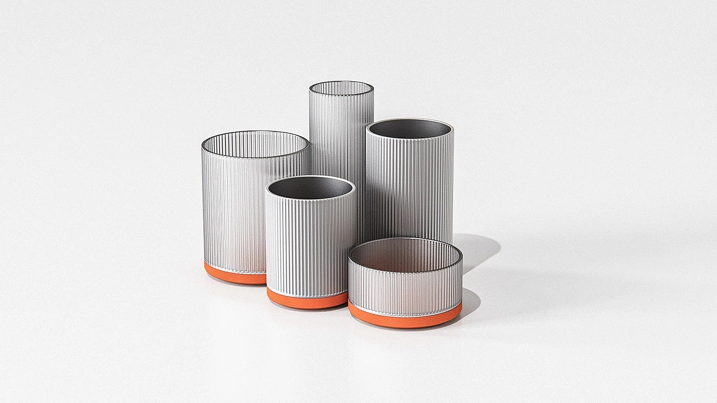 Desktop storage，modularization，Aluminum extrusion profile，Functional Aesthetics，Ordinare，