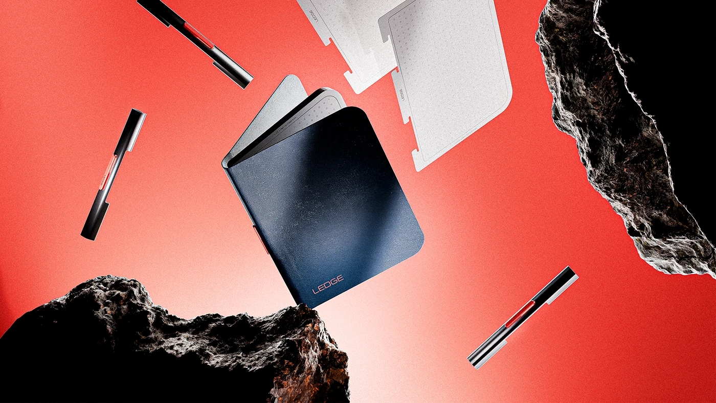 Modular notebook，EDC Stationery，LEDGE，Daily carry，