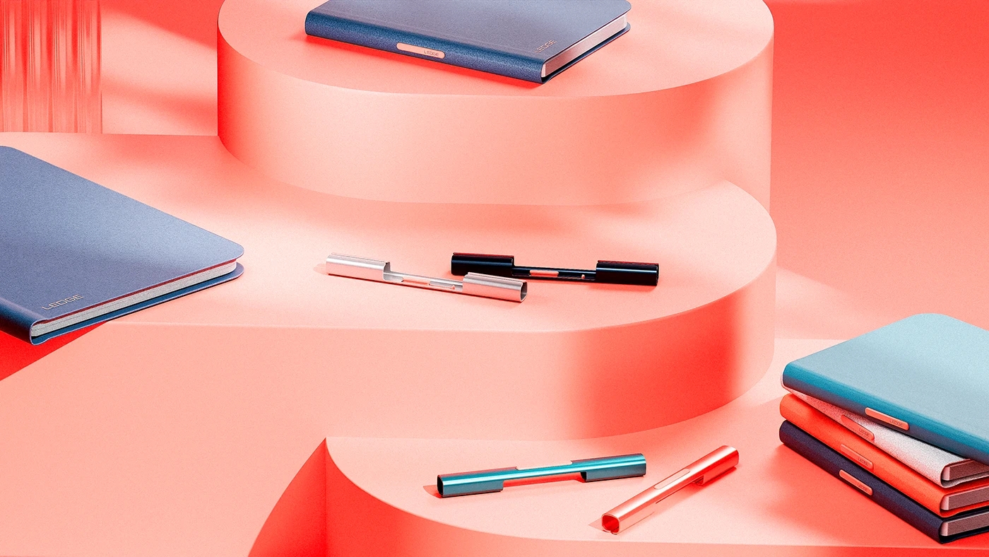 Modular notebook，EDC Stationery，LEDGE，Daily carry，