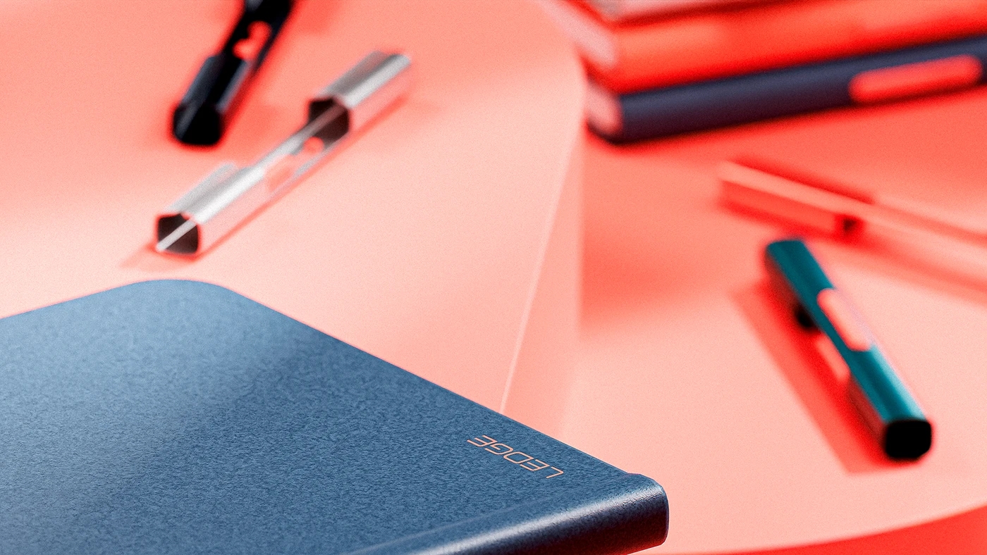 Modular notebook，EDC Stationery，LEDGE，Daily carry，