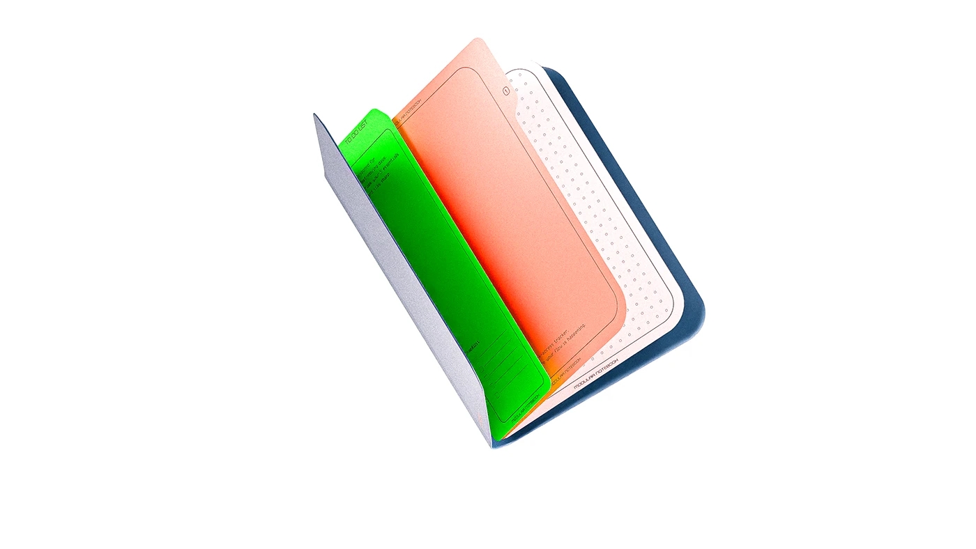 Modular notebook，EDC Stationery，LEDGE，Daily carry，